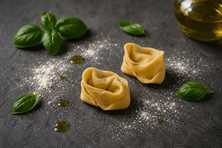 Tortelloni aus der Pasta König Manufaktur mit Kalbfleischfüllung
